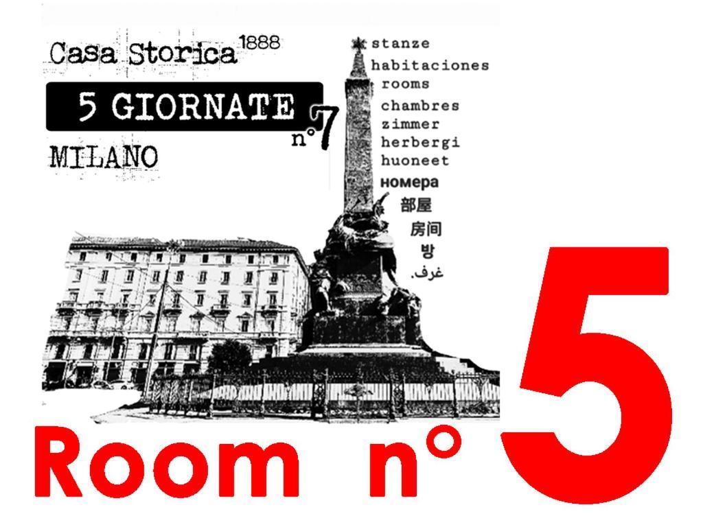 Casa Storica Piazza 5 Giornate Hotell Milano Rum bild