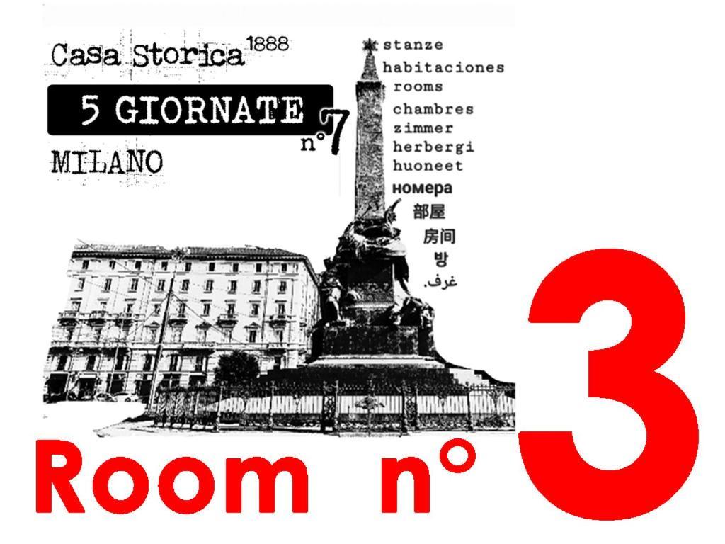 Casa Storica Piazza 5 Giornate Hotell Milano Rum bild